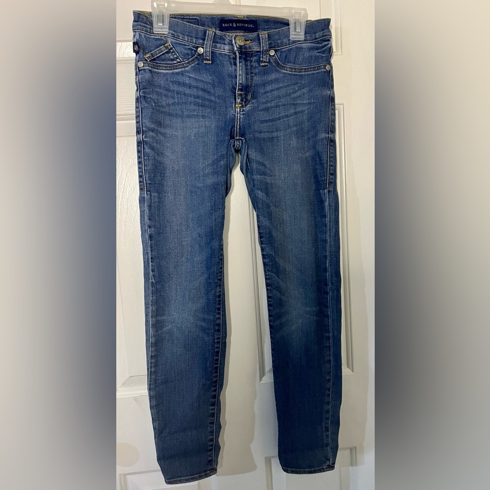 Rock and Republic stretch skinny jeans GUC